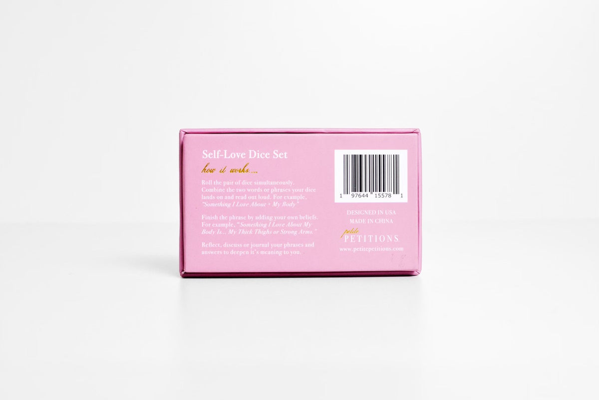 Self-Love Dice Set
